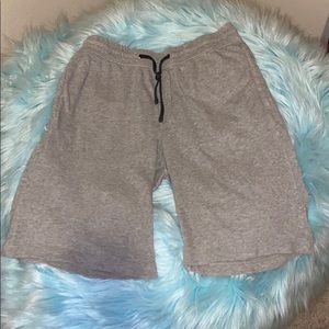 JAMES PERSE Gray Cotton Lounge Athleisure casual shorts w/ 4 pockets size 2 mens